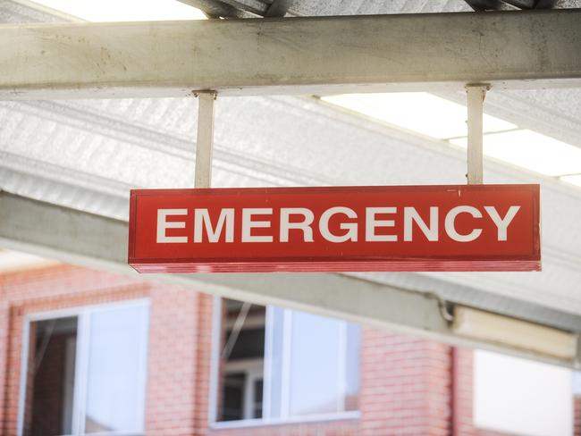 ON TIME: Grafton Base Hospital emergency department.