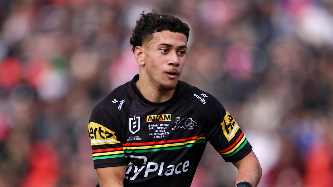 NRL 2024 RD22 Penrith Panthers v Newcastle Knights - Isaiah Iongi