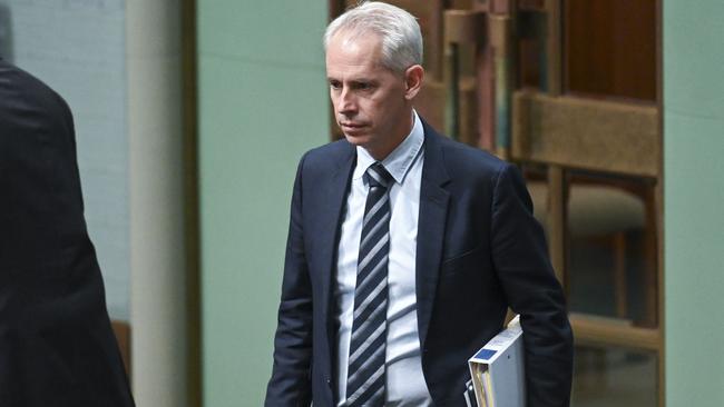 Immigration Minister Andrew Giles. His office is understood to be reviewing the latest two potential deportation cases. Picture: NewsWire / Martin Ollman