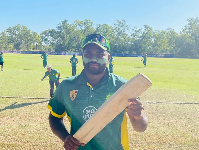 Mariyatharsan Shanthakumar hit 53 sixes across two grades in 2022. Picture: PINT Cricket Club.