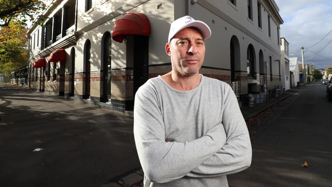 Former AFL player Paul Dimattina has been critical of lockdowns. Picture: Alex Coppel