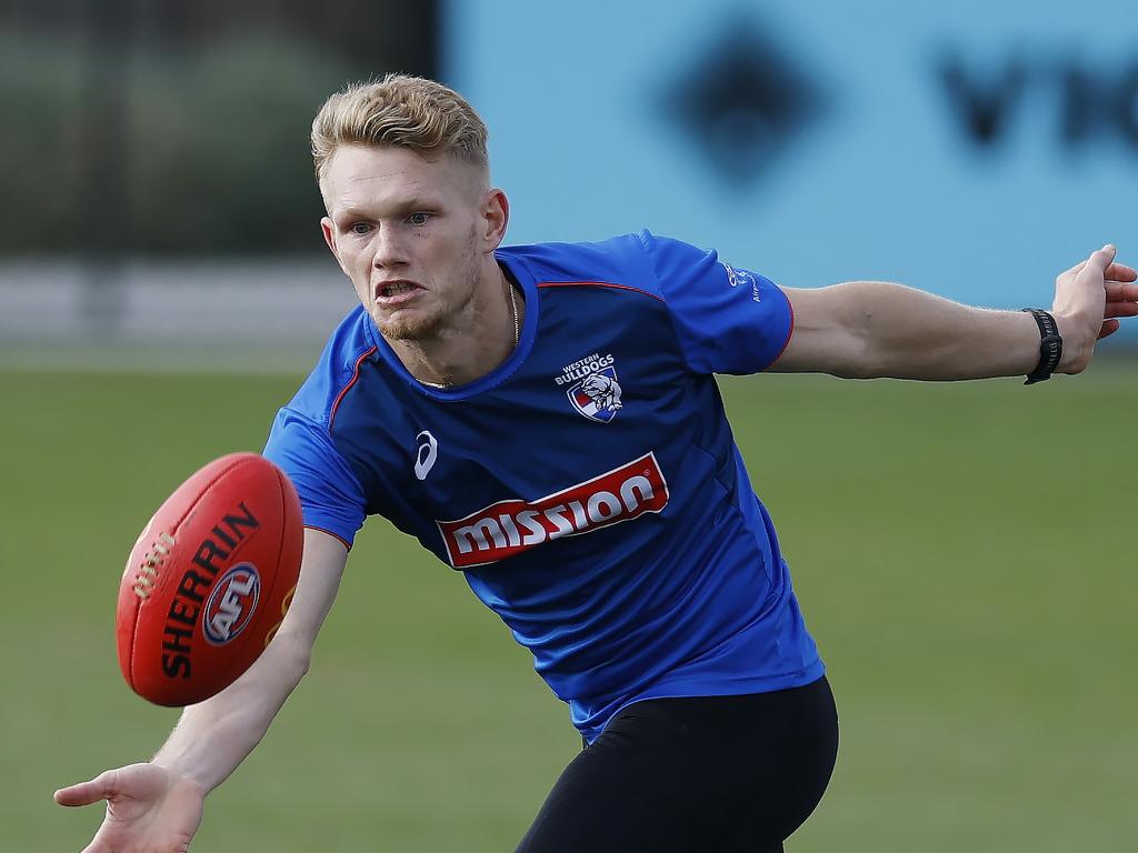 Adam Treloar is set to return after the Bulldogs bye.