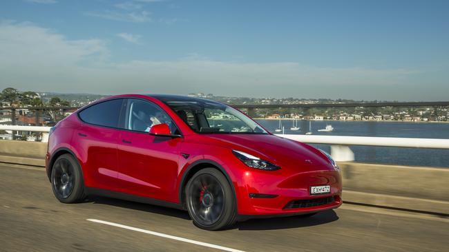 Tesla’s Model Y is Australia’s most popular EV. Photo: Mark Bean.