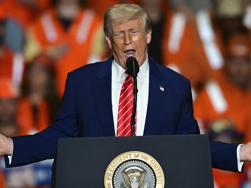 US President Donald Trump has launched blistering threats on Iran. Picture: David Dermer/AP