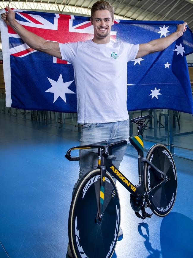 Matthew Glaetzer of the Mens Track Cycling Sprint team will make his third Commonwealth Games appearance. Picture: Mark Brake / Getty