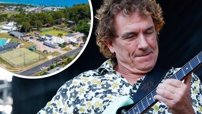 A growing Rainbow Beach music festival held by the town's Sports Club, which will this year feature guests including Ian Moss, has become tangled in noise and planning laws, with some questions also raised about their impact on the townÃ¢â&#130;¬â&#132;¢s hugely popular fishing classic.