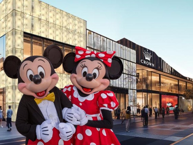 Crown casino to channel Disneyland effect