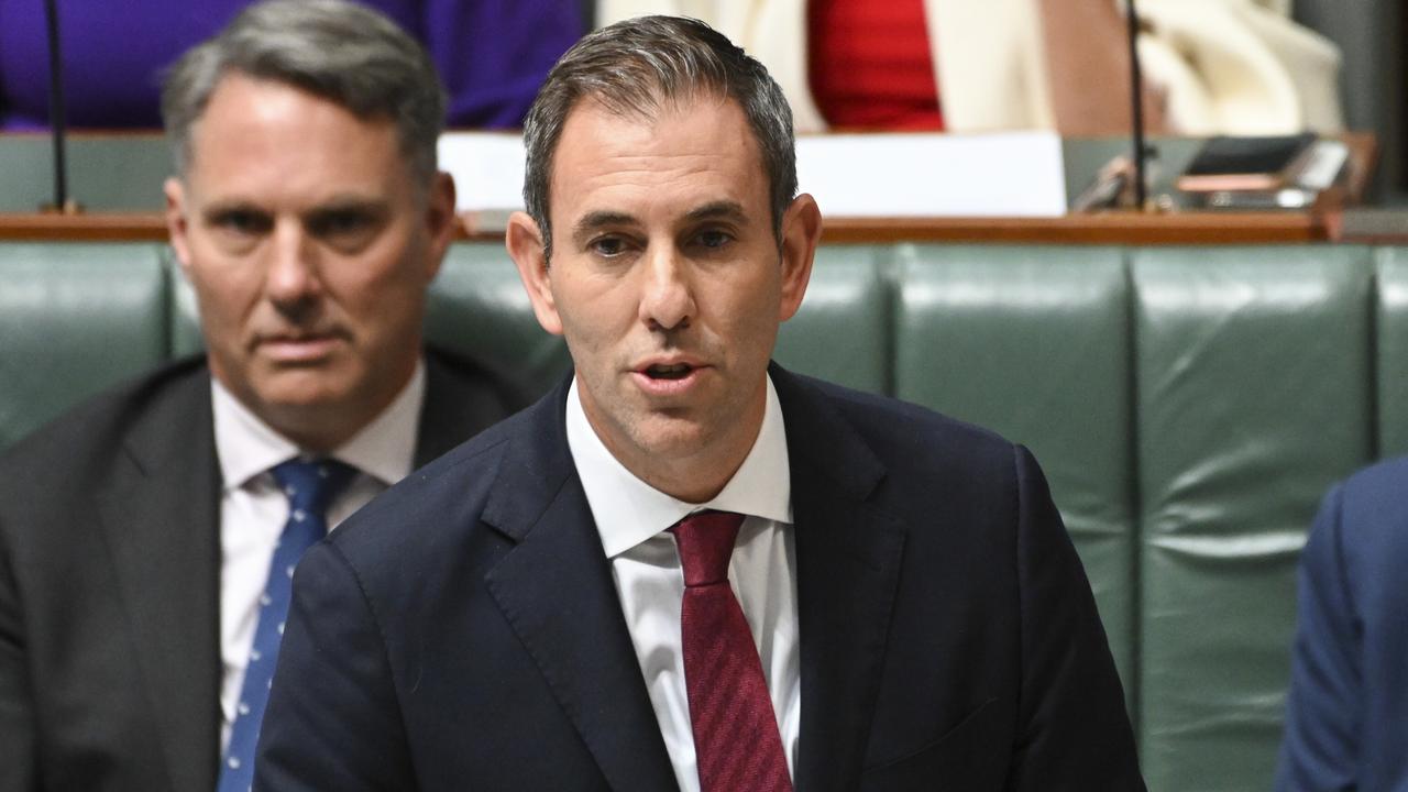 Treasurer Jim Chalmers has slammed an “explosion” of vaping including among teenagers. Picture: Martin Ollman/Getty Images