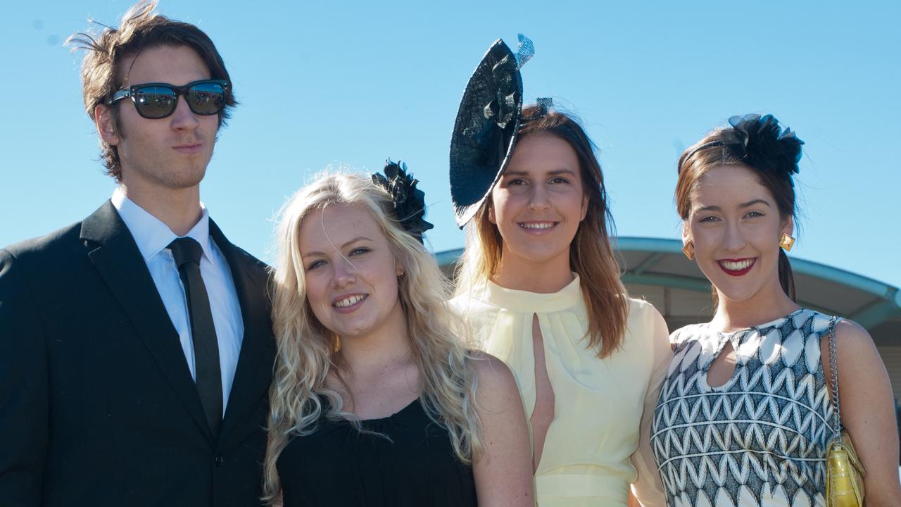 Nicolas Dern, Ashlee Brindley, Chandla Stark and Abby Peronchik. Picture: Rob Wright/The Coffs Coast Advocate