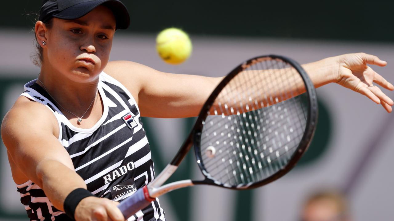 Ash Barty is through to the French Open semis.