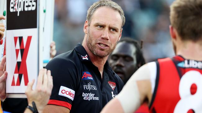 Ben Rutten’s job only gets tougher. Picture: AFL Photos/Getty Images