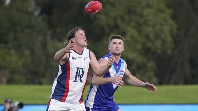 Patrick Mahoney keeps his eye on the ball for the RDFNL. Picture: Valeriu Campan