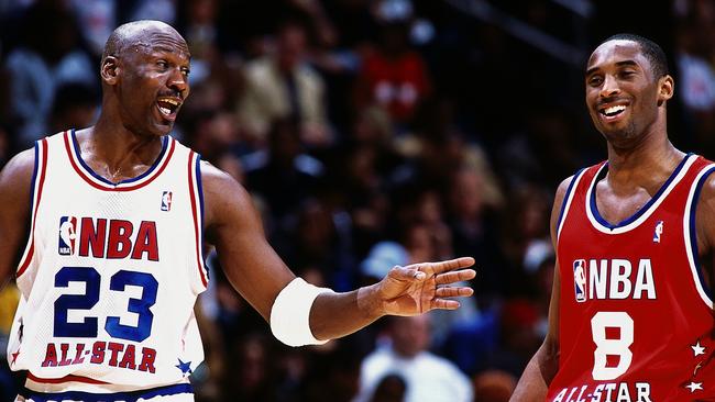 Some of the greatest ever basketballers have participated in the event, including Michael Jordan (left) and Kobe Bryant (right).