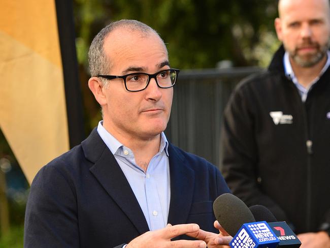 Victorian Education Minister James Merlino. Picture : Nicki Connolly