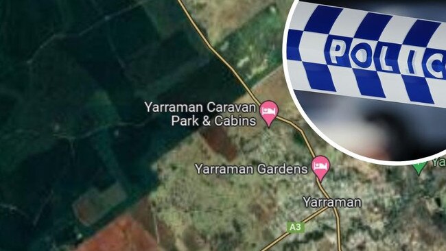Police held at bay after Burnett man douses himself with petrol