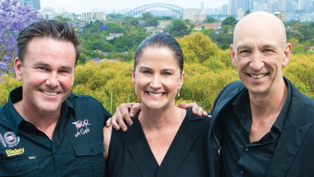 Australian of the Year nominees Geoff Coombes Gary Bertwistle and Samantha Hollier-James.