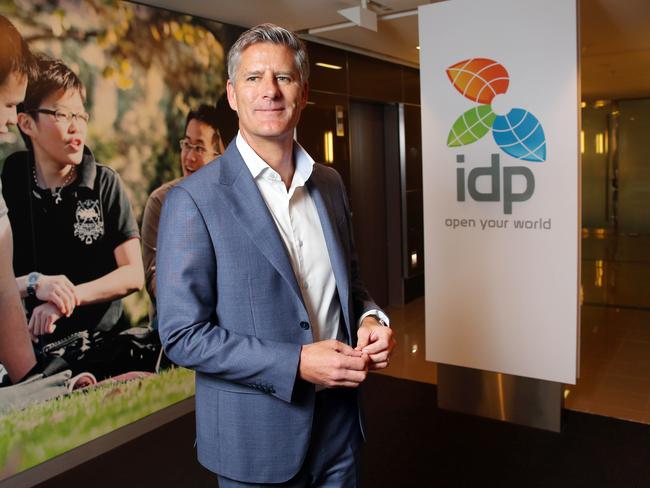 03/02/16 Andrew Barkla is the CEO of IDP Educational which was recently floated on the ASX. Aaron Francis/The Australian.