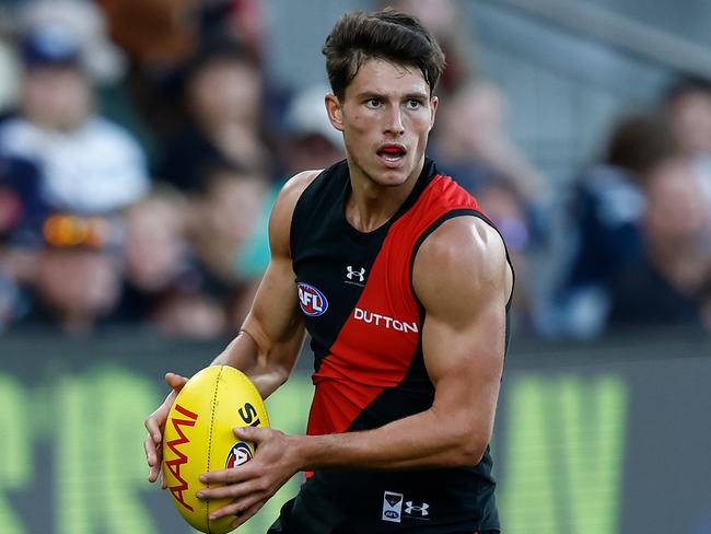 Archie Perkins was one of the best players on the ground, if not the best on Saturday. Picture: Getty Images