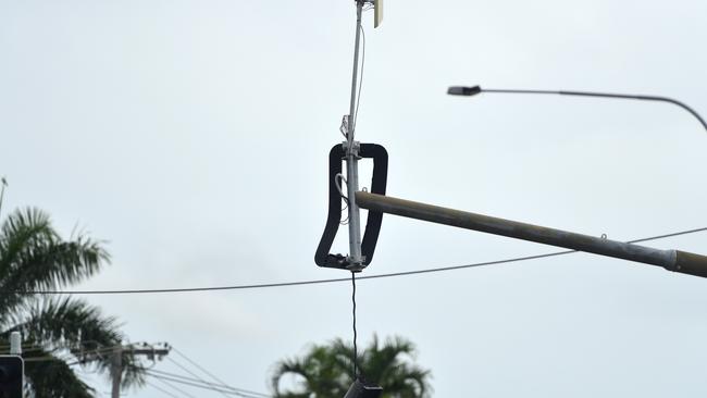 A number of children are dead this morning after a crash at a Garbutt intersection, Townsville. The children understood to be between the ages of 12 and 14, have died after their car crashed at the intersection of Duckworth St and Bayswater Rd at 4.30am. PICTURE: MATT TAYLOR