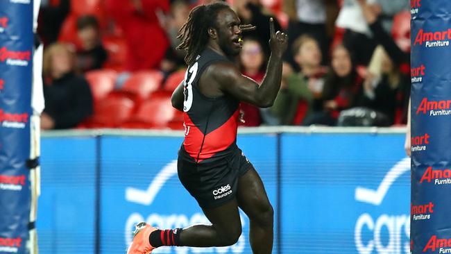 It was a quiet night for Anthony McDonald-Tipungwuti. Picture: Getty Images