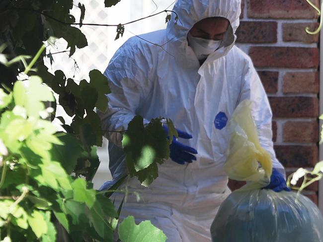 Two people have been injured in a possible domestic at 21 Etonville pde Croydon , police forensics are at present going through the scene.picture John Grainger