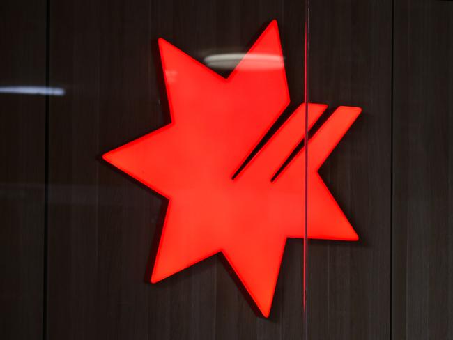 SYDNEY, AUSTRALIA: Newswire Photos: APRIL 22 2024: A general view of NAB Bank signage ahead of the  Federal Budget. Picture: NCA Newswire / Gaye Gerard