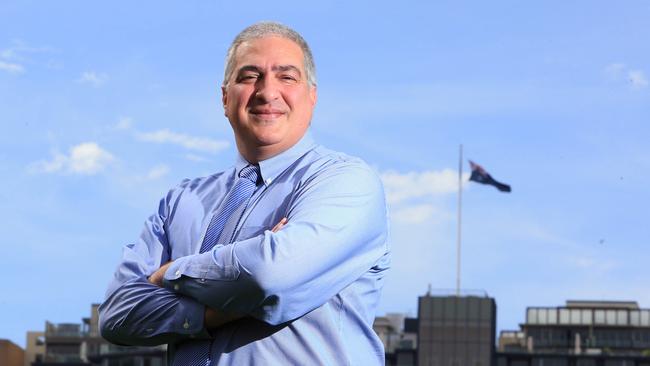 Australian Federation of Air Pilots vice-president George Kailis. Picture: Aaron Francis