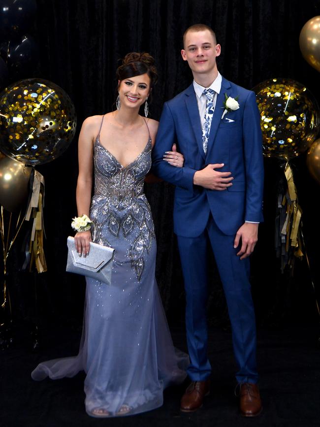 SCHOOL FORMAL 2022 - CALVARY CHRISTIAN COLLEGE. Brianna Devney and Jolyon Colless. Picture: Evan Morgan