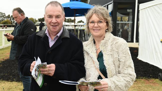 Swan Hill Cup 2024. Anthony and Carmen Cooke.