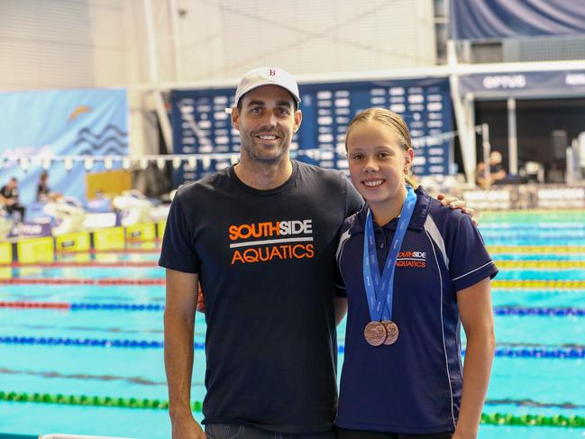 At 15 years of age, Quest Local Sports Star nominee Bailey Day, from Underwood, has already competed at a state and national level in swimming and surf life saving. Starting her day in the pool at 5am five days a week, she also swims until after 7pm on three nights. Bailey hopes to one day swim for Australia. Picture: Supplied.