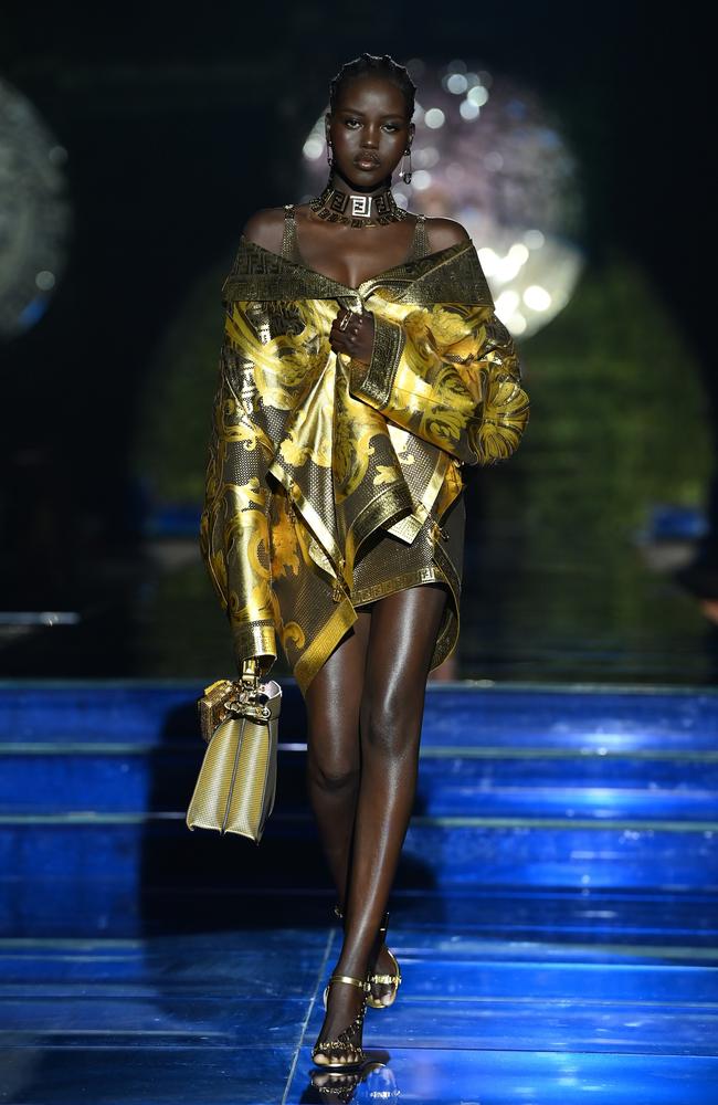 Adut Akech: Model stars in Vogue Fashion’s Night In campaign | Milan ...