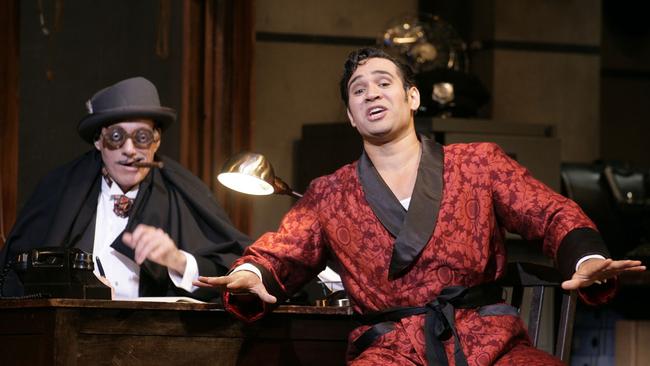 Stephen Smith (right) in Opera Australia’s production of Die Fledermaus in 2009.