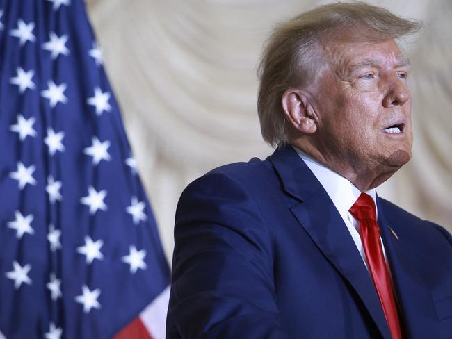 Former US President Donald Trump has denied any wrongdoing and pleaded not guilty to all charges. Picture: Getty Images via AFP.