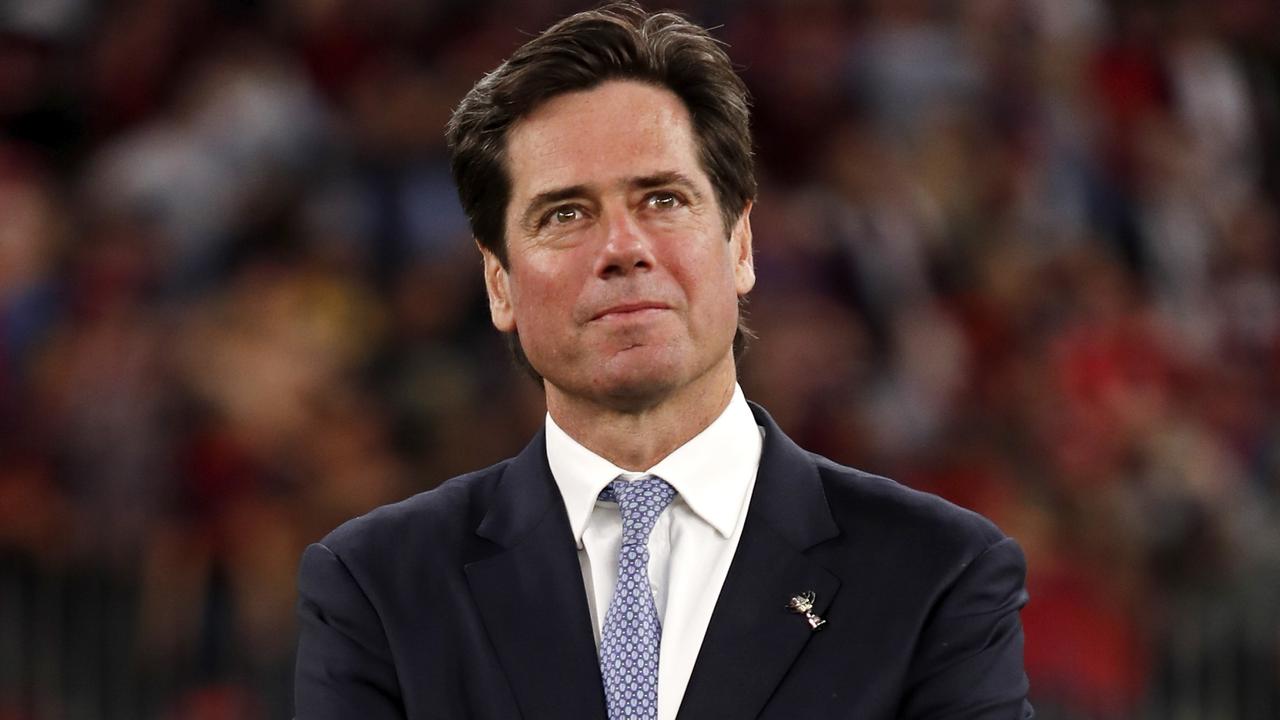 AFL CEO Gillon McLachlan is facing increasing pressure from a number of AFL club presidents to increase soft cap. Picture: Getty Images