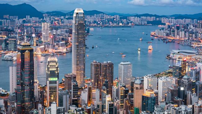 Money from mainland China is pouring into Hong Kong. Picture: