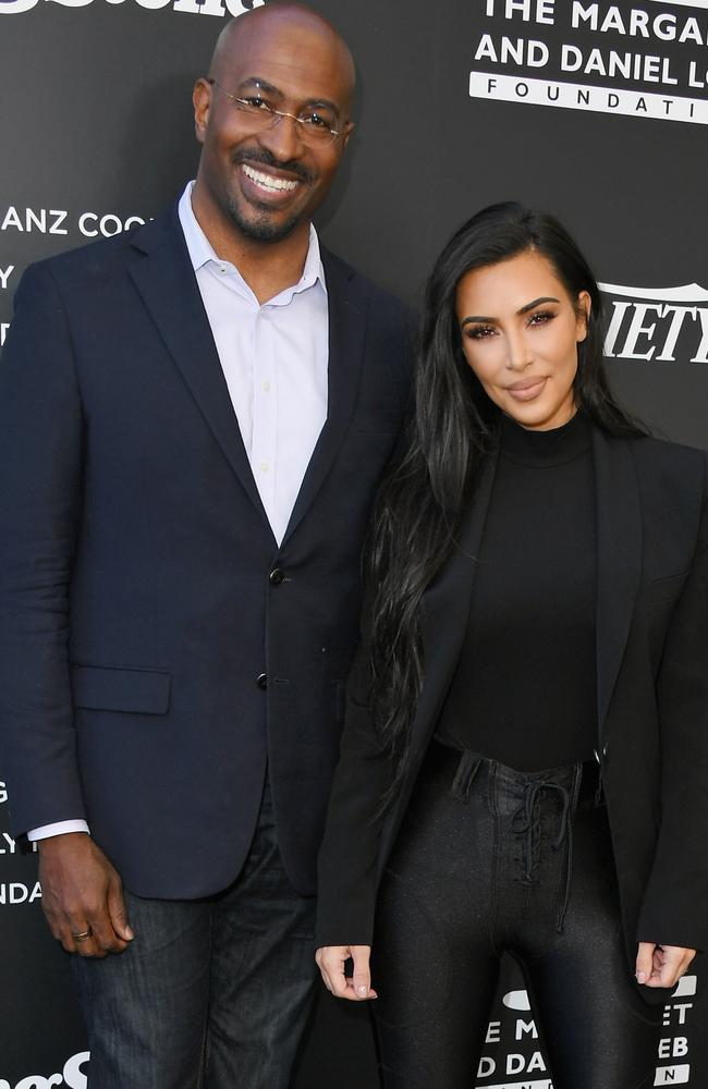 Kim Kardashian was rumoured to be dating Van Jones. Picture: Getty Images