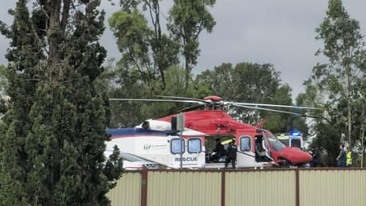 One dead, one fighting for life after crash west of Brisbane