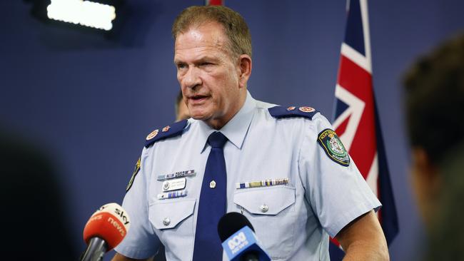 NSW Police Deputy Commissioner Dave Hudson. Picture: Richard Dobson