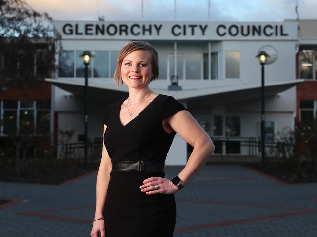 Glenorchy Mayor Bec Thomas. Picture: Nikki Davis-Jones