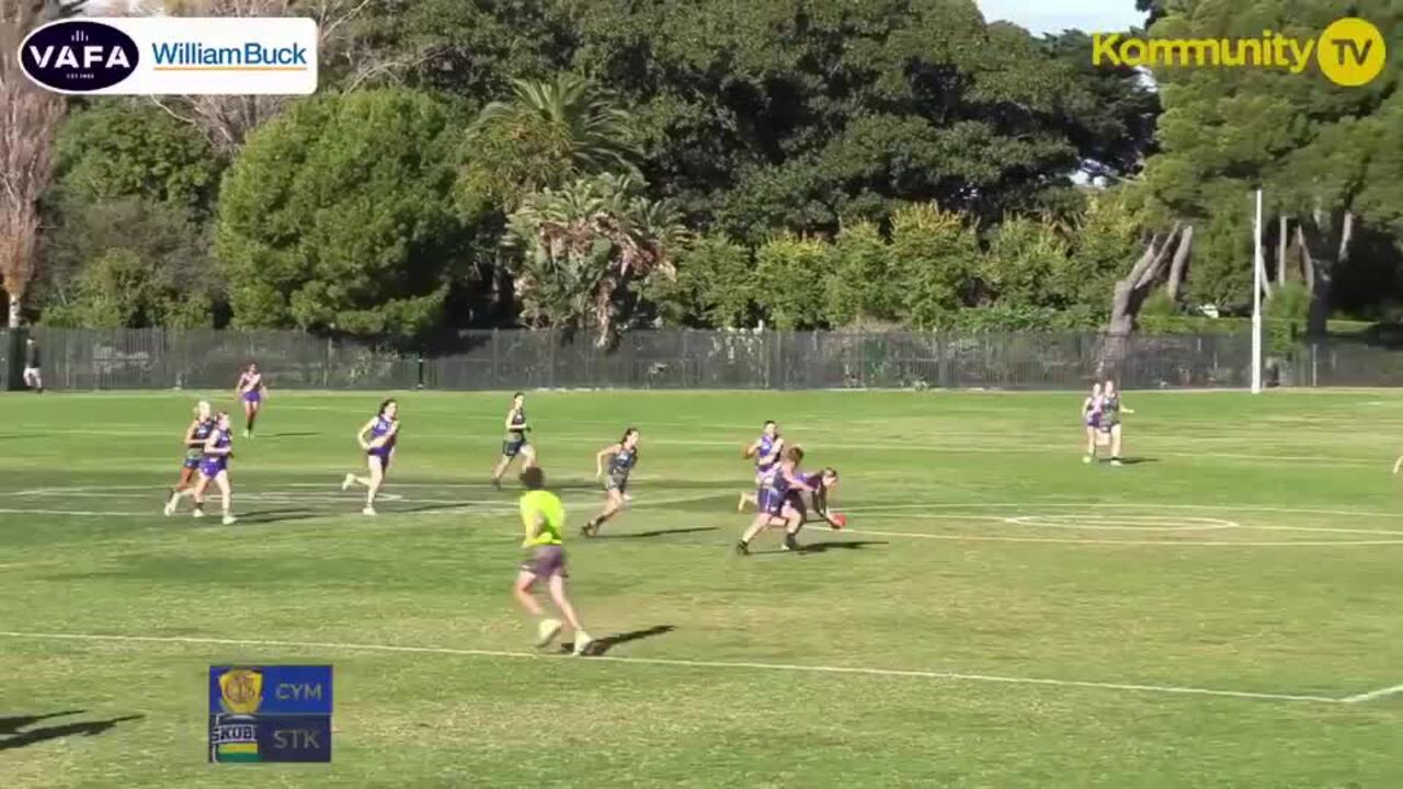 Replay: Williamstown CYMS v St Kevin's (Women Premiers) - 2025 VAFA Round 8