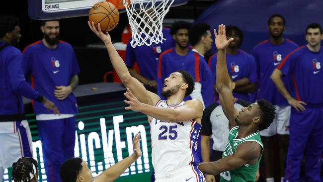 Has Ben Simmons played his last game with the 76ers? Picture: AFP Photo