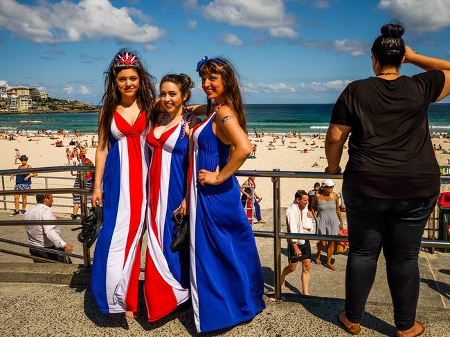 Does it get more patriotic than this on Australia Day? Picture: Jonathan Armstrong