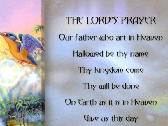 Words to the "Lord's Prayer" hymn 09 Dec 2005. lyrics lords