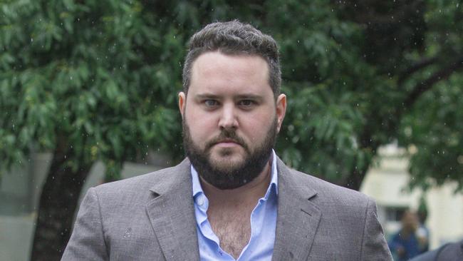 BRISBANE, AUSTRALIA - NewsWire Photos - NOVEMBER 19, 2024: Prominent Brisbane chef Kelvin Zachary Andrews, 33, has had the single rape charge against him dropped after a committal hearing in Brisbane Magistrates Court on Tuesday.Picture: NewsWire / Glenn Campbell