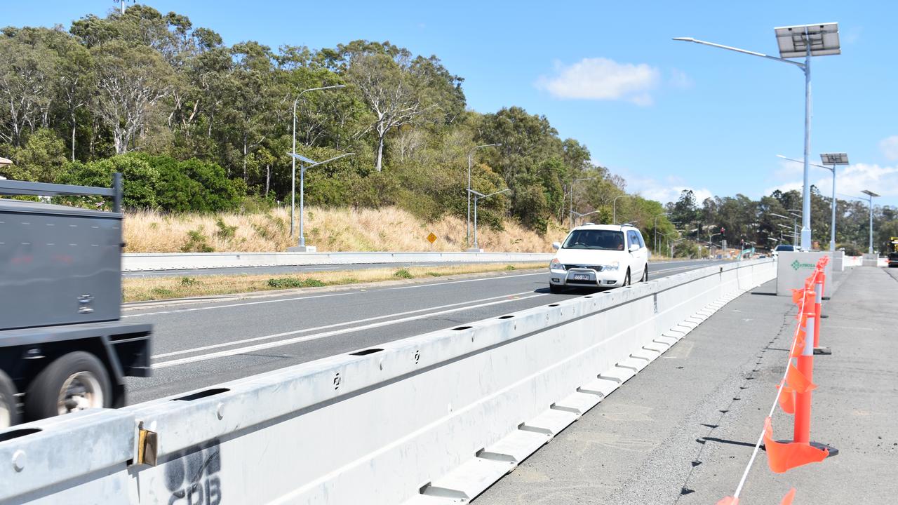 Progress on the Mackay Northern Access Upgrade near Mount Pleasant. Picture: Melanie Whiting