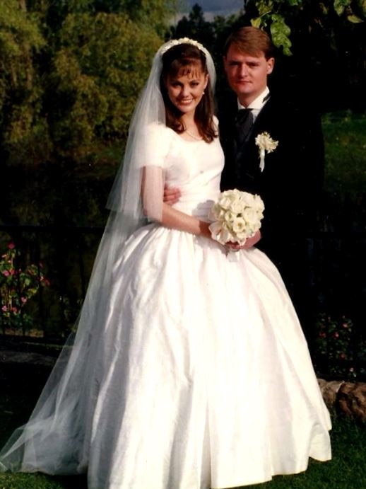 Maria and Fernando on their wedding day. Picture: Supplied