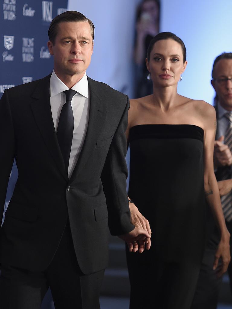 2015 Entertainment Innovator Angelina Jolie Pitt and Brad Pitt attend the WSJ. Magazine 2015 Innovator Awards at the Museum of Modern Art on November 4, 2015 in New York City. Picture: Getty