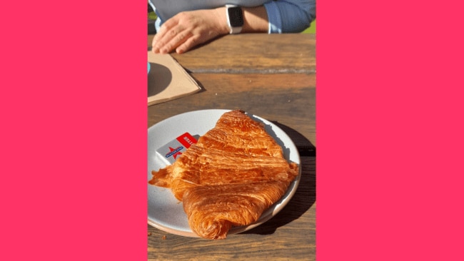 The offending croissant. Image: Facebook