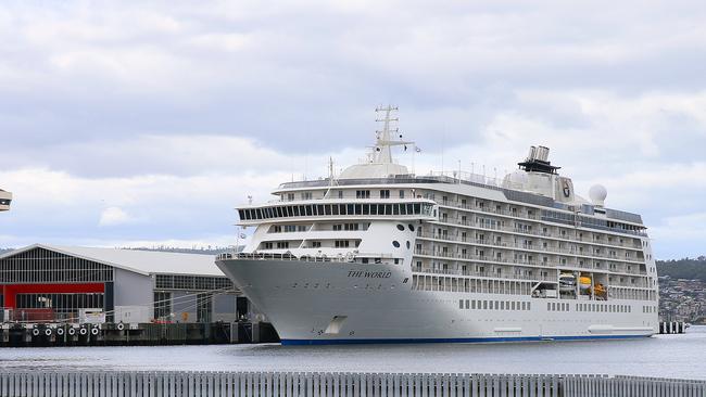 There are expected to be 63 cruise ship visits into Hobart next season. Picture: SAM ROSEWARNE