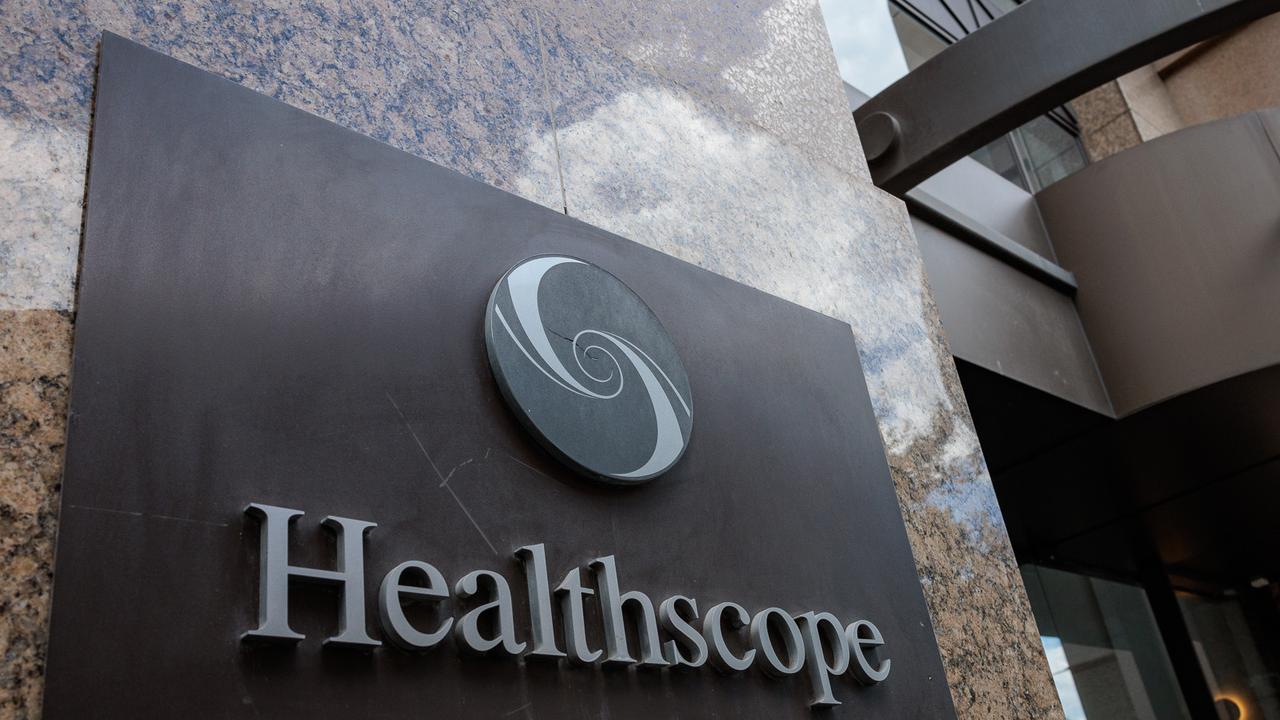 Australia’s second largest private hospital operator Healthscope has gone into administration. Picture: NewsWire/ Nadir Kinani